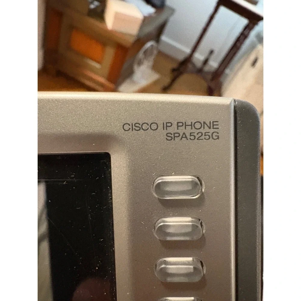 Cisco SPA525G2 5-Line IP Phone Small Business VoIP WiFi Bluetooth SPA525G V01 - Picture 4 of 4